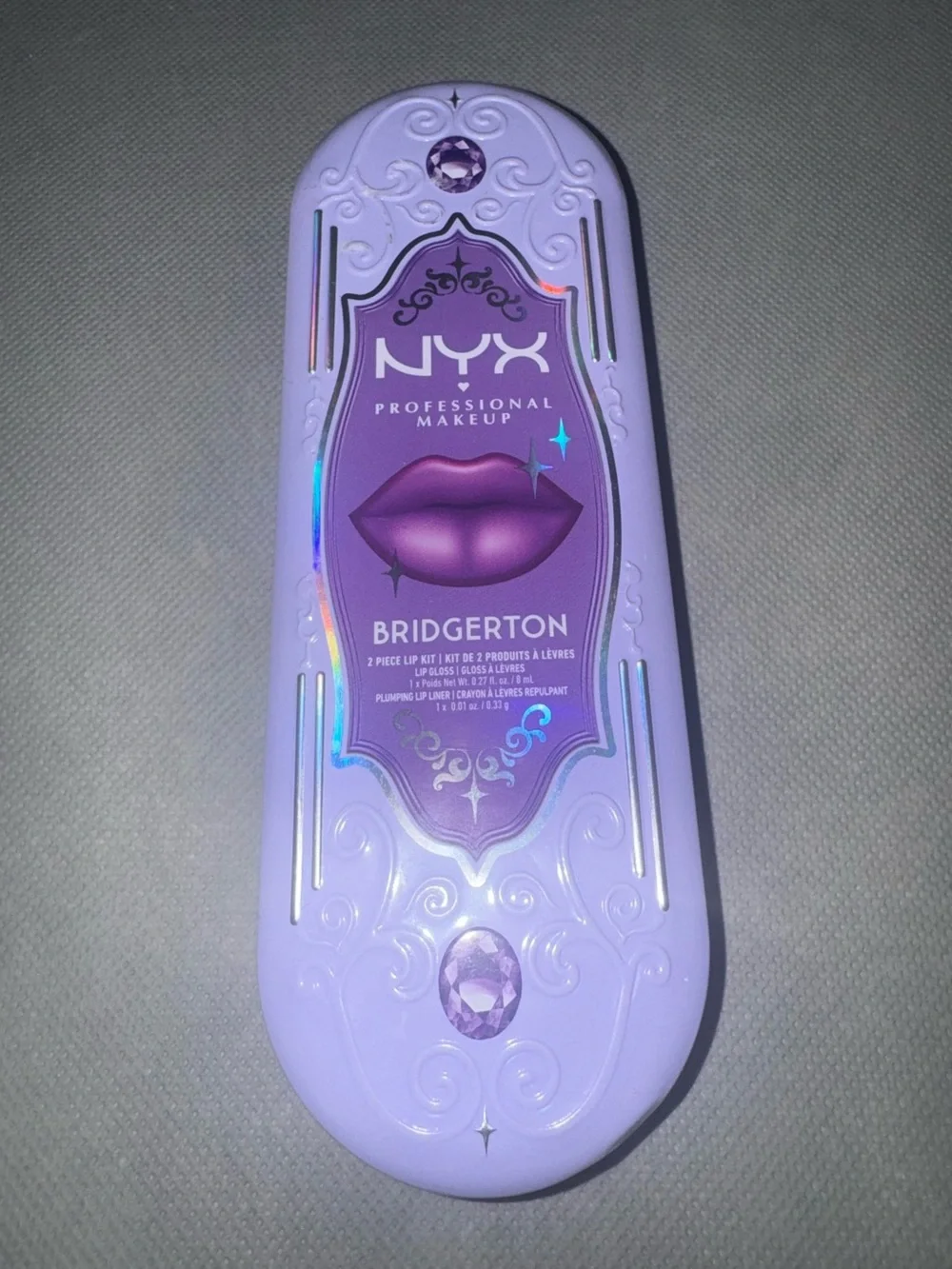 BRIDGERTON ROYAL TREASURES 2-PIECE LIP KIT - New